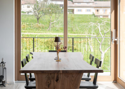 Interni moderni di una casa progettata da MF Architettura a Belluno, fotografia professionale di Elisa Fedrizzi