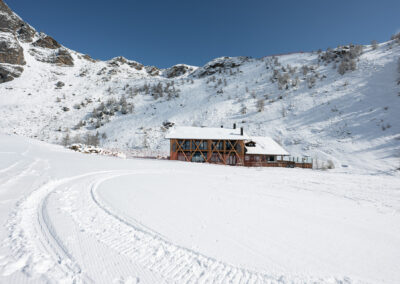 ingresso rifugio ski area Peio